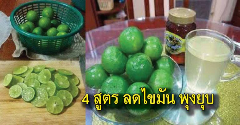 4 สูตร “น้ำมะนาวลดความอ้วน” หุ่นดี ไขมันหาย น้ำหนักลง พุงยุบแน่นอน