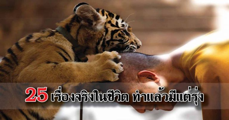 25 เรื่องจริงในชีวิต ทำแล้วชีวิตมีแต่รุ่ง ไม่อ่านถือว่าพลาด