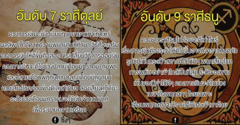 12 ราศีใดในช่วงนี้ มีเกณฑ์รับทรัพย์ รับโชค ดวงดีมากเป็นพิเศษ