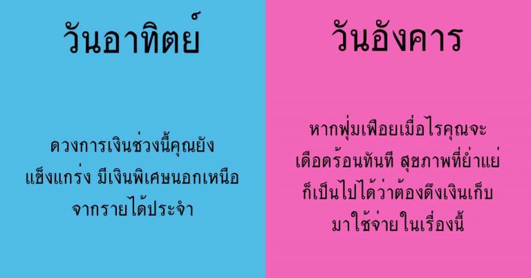 คนเกิดวันใด ดวงโชคลาภเด่น จะได้เงินก้อนโตในงวดหน้า!!