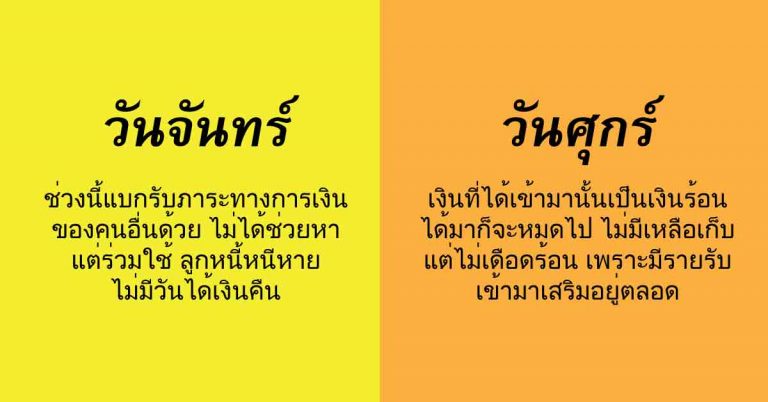 เช็คดวงแม่นๆ!! ทำนายดวงตามวันเกิด ดวงใครปังแบบฉุดไม่อยู่ ดวงใครร่วงต้องระวังเป็นพิเศษ