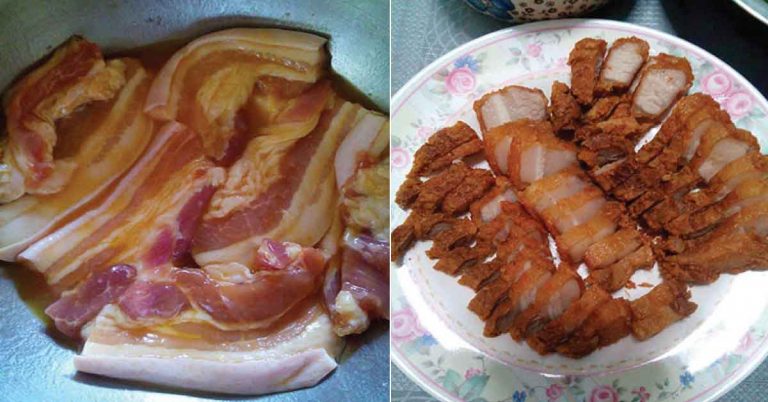 สูตรหมูสามชั้นทอดกรอบ กรอบนอกนุ่มใน ไม่อมน้ำมัน ทำขายสร้างรายได้กำไรดี