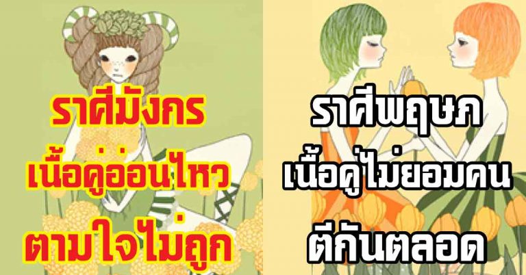 ลักษณะเนื้อคู่ 12 ราศี ใครคือรักแท้ของคุณ เขาคนนั้นเป็นจริงหรือไม่?