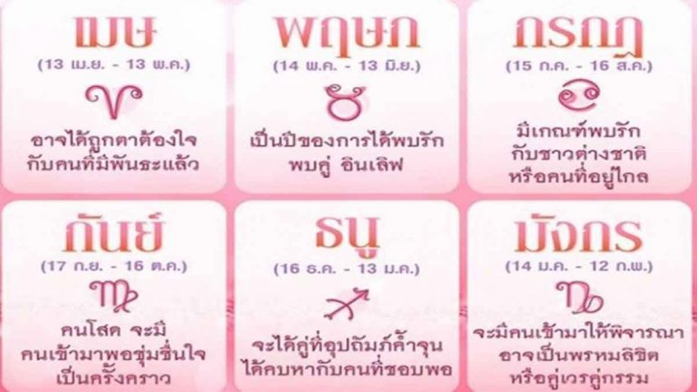 “6 ราศี” เตรียมเฮ มีเกณฑ์ลั่นระฆังวิวาห์!! พร้อมดวงความรักสำหรับคนโสด เช็กเลย!!