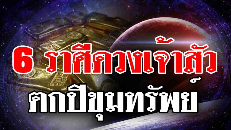 ตกปีขุมทรัพย์ 6 ราศีทยานฟากฟ้า ดวงเจ้าสัว(รายละเอียด)