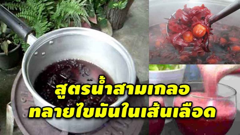 มหัศจรรย์! สูตรน้ำสมุนไพรดื่มช่วยลดไขมันในเส้นเลือด ลดอาการหัวใจโต