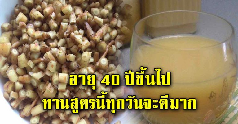 ทานสูตรนี้ 1 แก้วทุกวัน เครื่องดื่มสมุนไพร ช่วยได้มาก