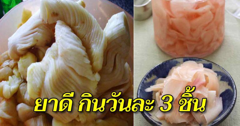 วิธีการดองขิงไว้ทานเอง ทำง่าย สะอาด รสชาติอร่อย