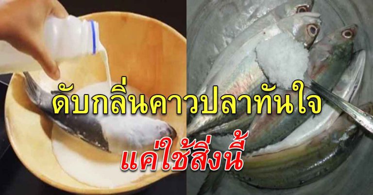 เคล็ดไม่ลับ ทำให้กลิ่นหมดไปได้ แถมรสชาติอร่อยขึ้นกว่าเดิม