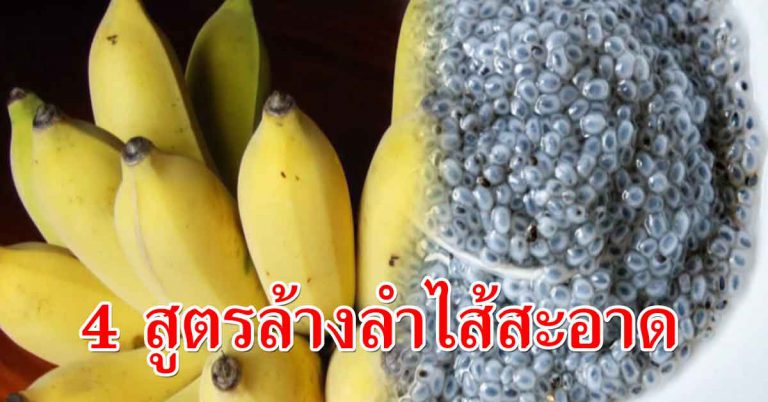 4 สูตรลับ ล้างได้สะอาดเกลี้ยง ทำแล้วพุงหาย หุ่นสวย