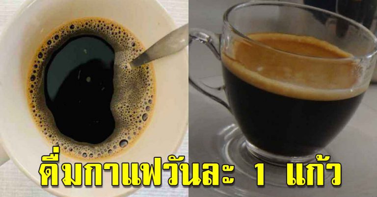 ชงกาแฟดื่ม 1 แก้วทุกวัน ให้ผลกับร่างกายที่ดี