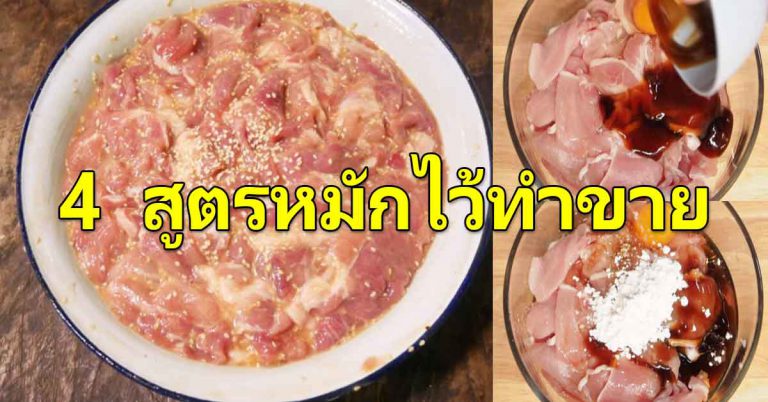 สูตรหมักเนื้อนุ่ม ได้รสชาติเข้มข้น ทำได้ทุกๆเมนูอาหาร