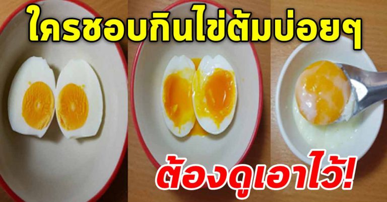 ต้มไข่กินบ่อยๆเกือบทุกวัน 8 สิ่ง ทำให้ร่างกาย เปลี่ยนแปลงไป